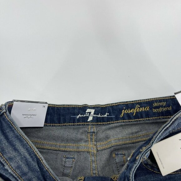 7 For All Mankind Josefina Boyfriend Jeans - Picture 3 of 3